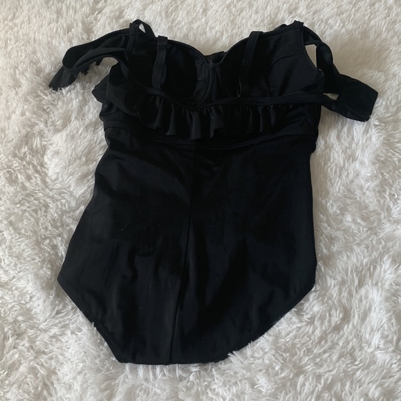 ❌SOLD❌Torrid Black One Piece Swim Suit - Picture 5 of 7